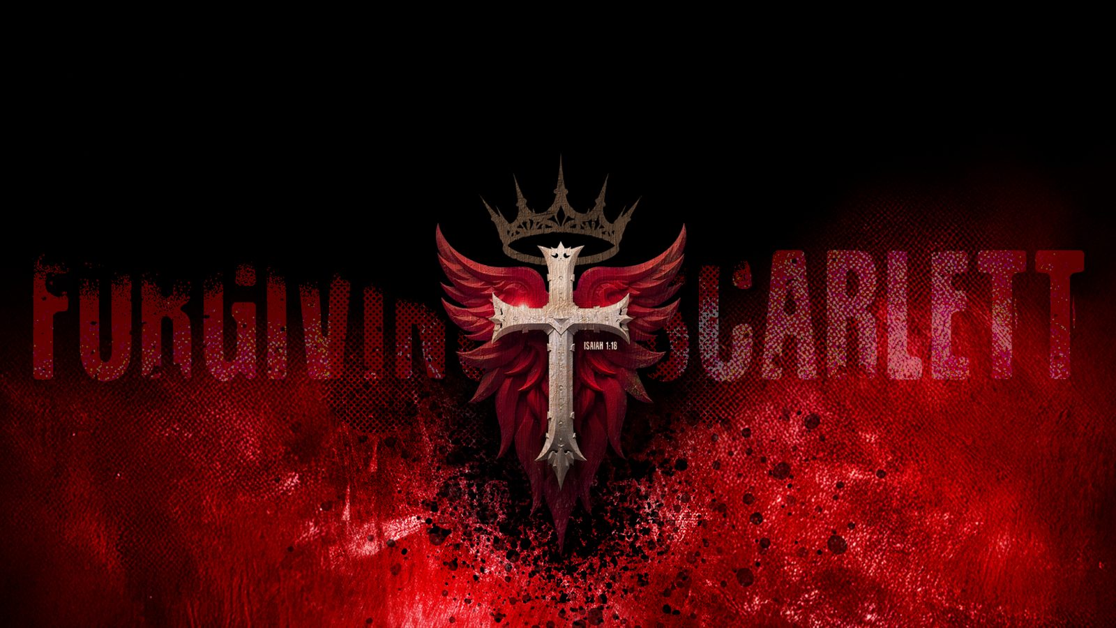 Forgiving Scarlett Christian apparel brand artwork